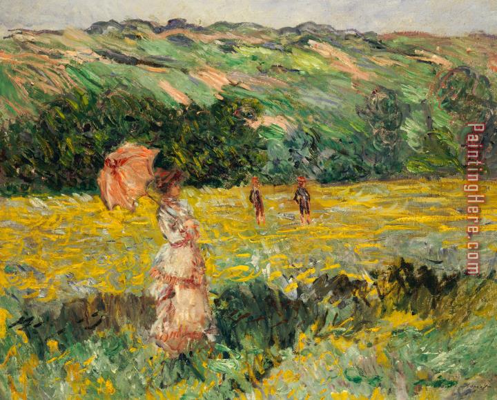 Claude Monet Limetz Meadow
